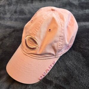 Chicago Bears Reebok Pink Womens Adjustable Baseball Hat NFL OSFA